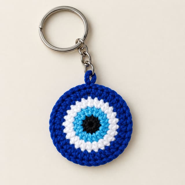 Evil Eye Keychain